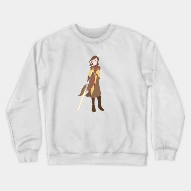 Knight Crewneck Sweatshirt by littlemoondance